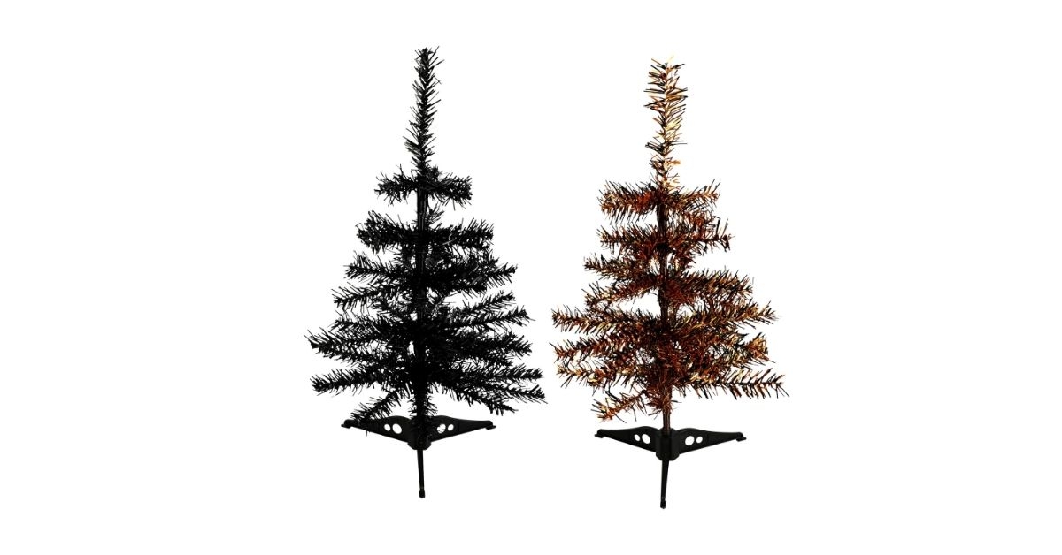 halloween trees with bases