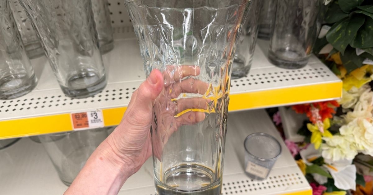 glass vase