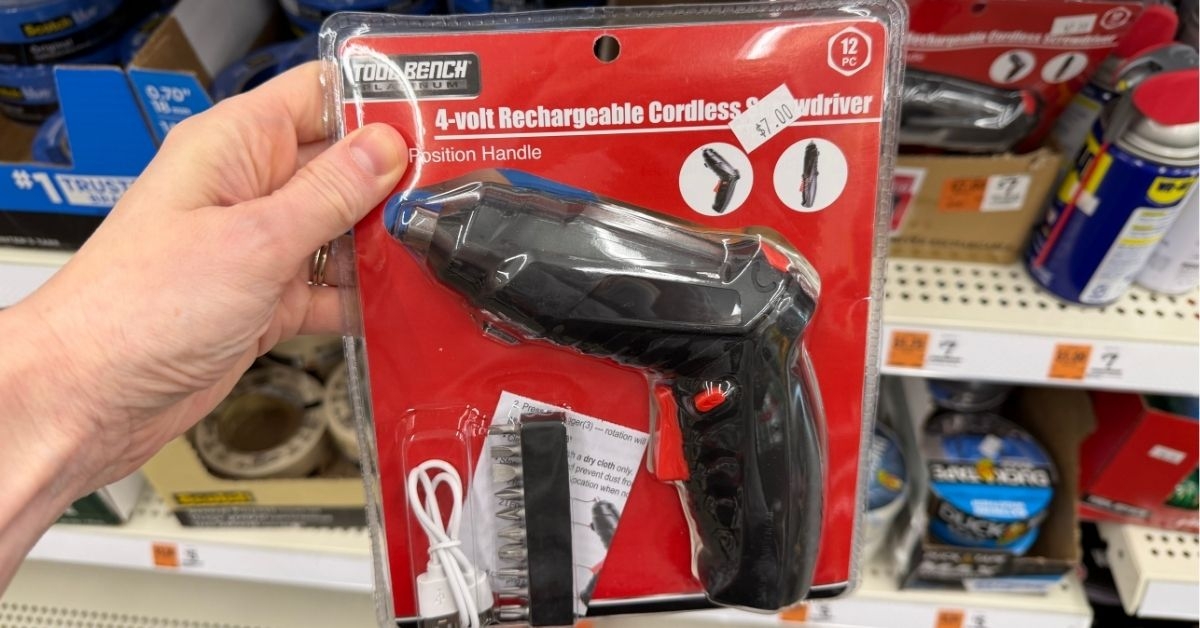 rechargeable cordless screwdriver