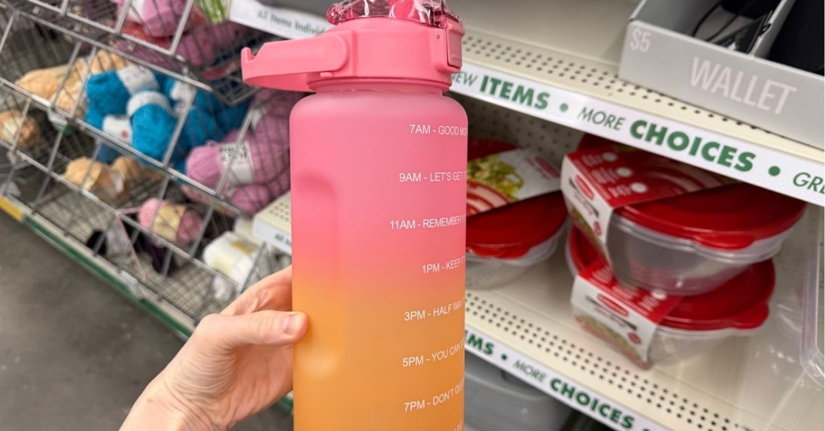 water bottle