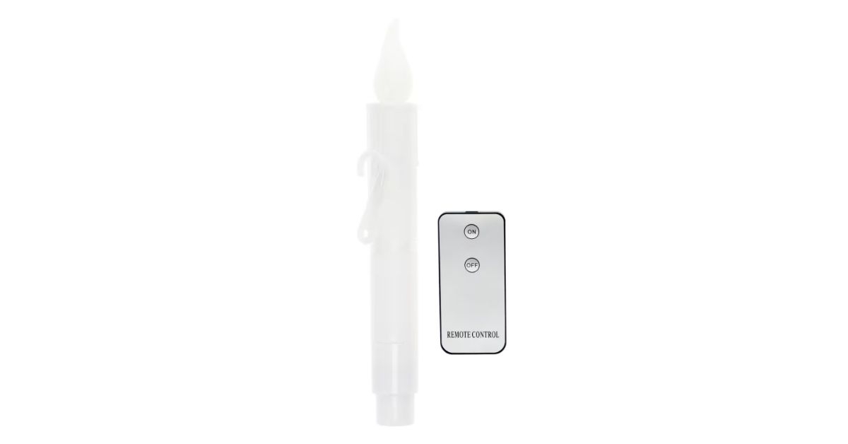 remote taper candles