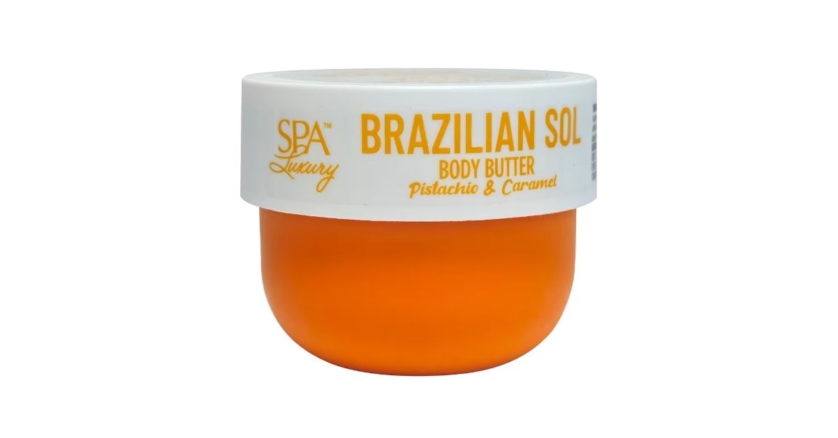 pistachio and caramel body butter