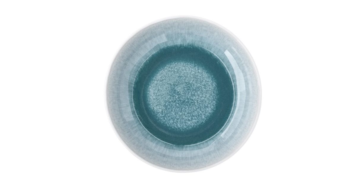 stoneware reactive pasta bowl set