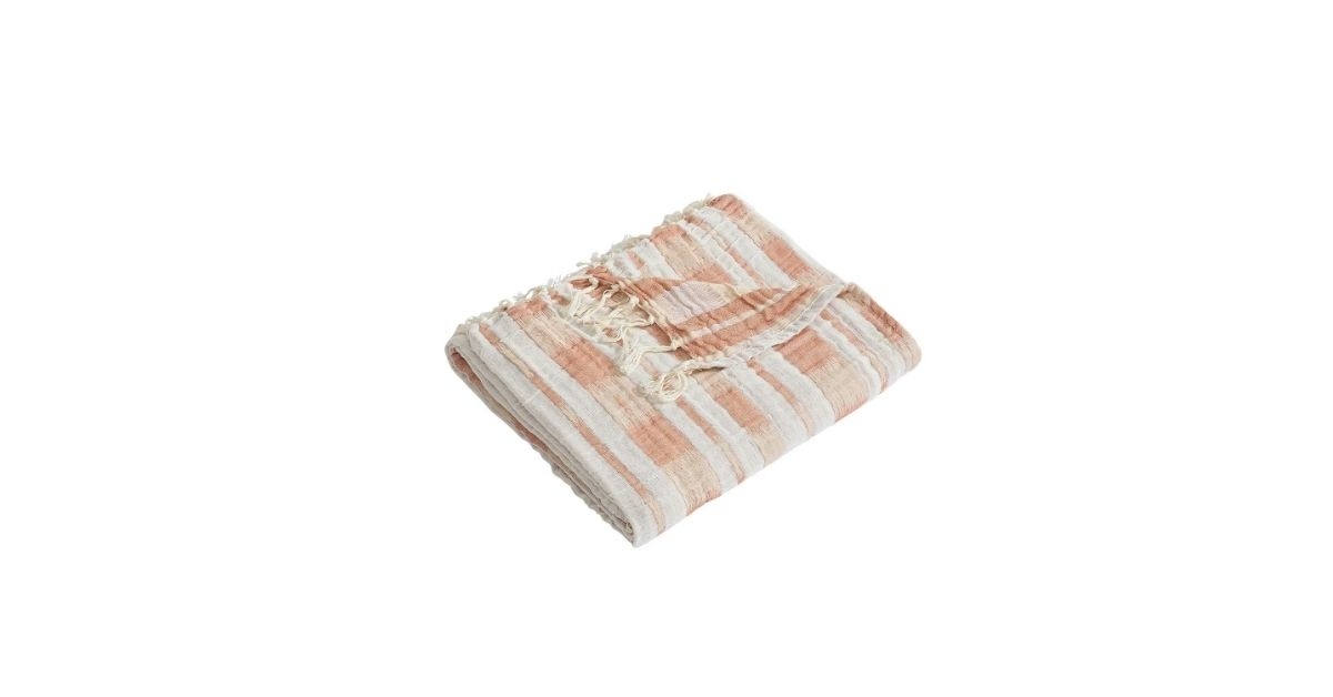 palm aire woven throw blankets