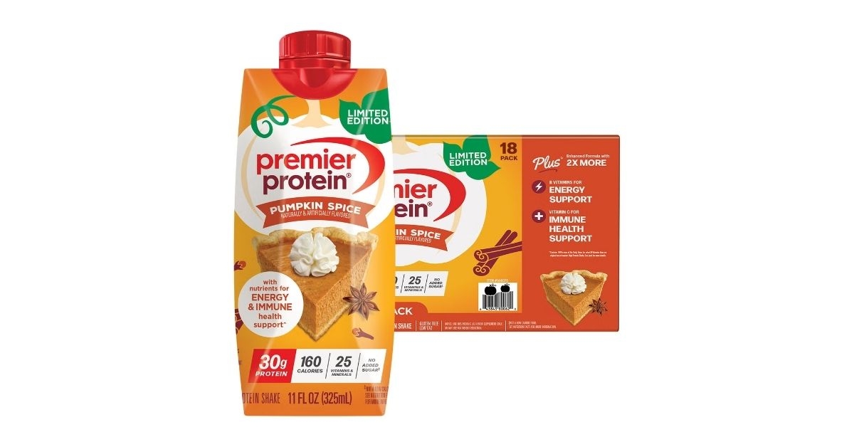 protein pumpkin spice shakes