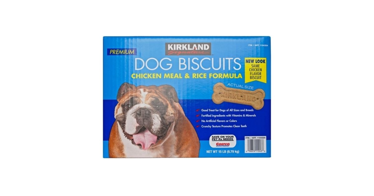 chicken meal rice formula dog biscuits