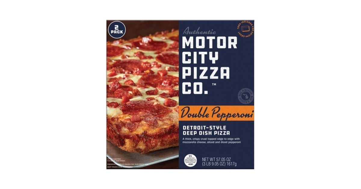 double pepperoni pizza