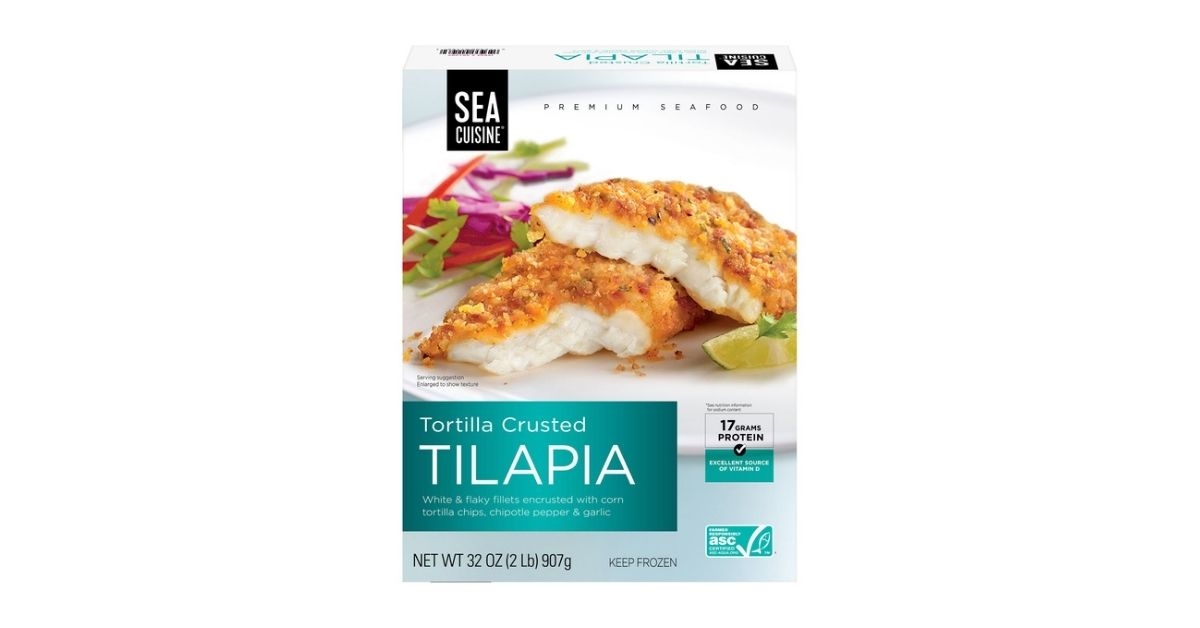 tortilla crusted tilapia