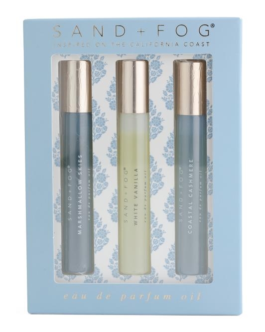 TJ Maxx SAND AND FOG 3pc Perfume Oil Set