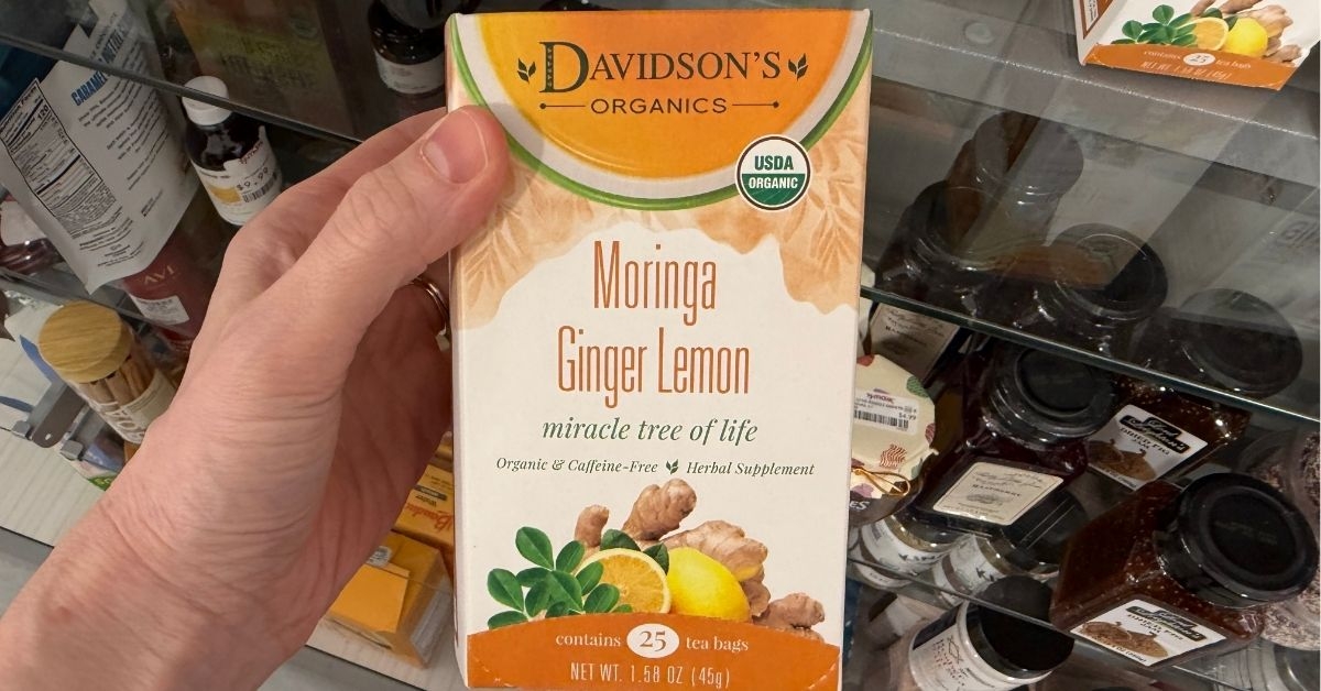 moringa ginger lemon tea