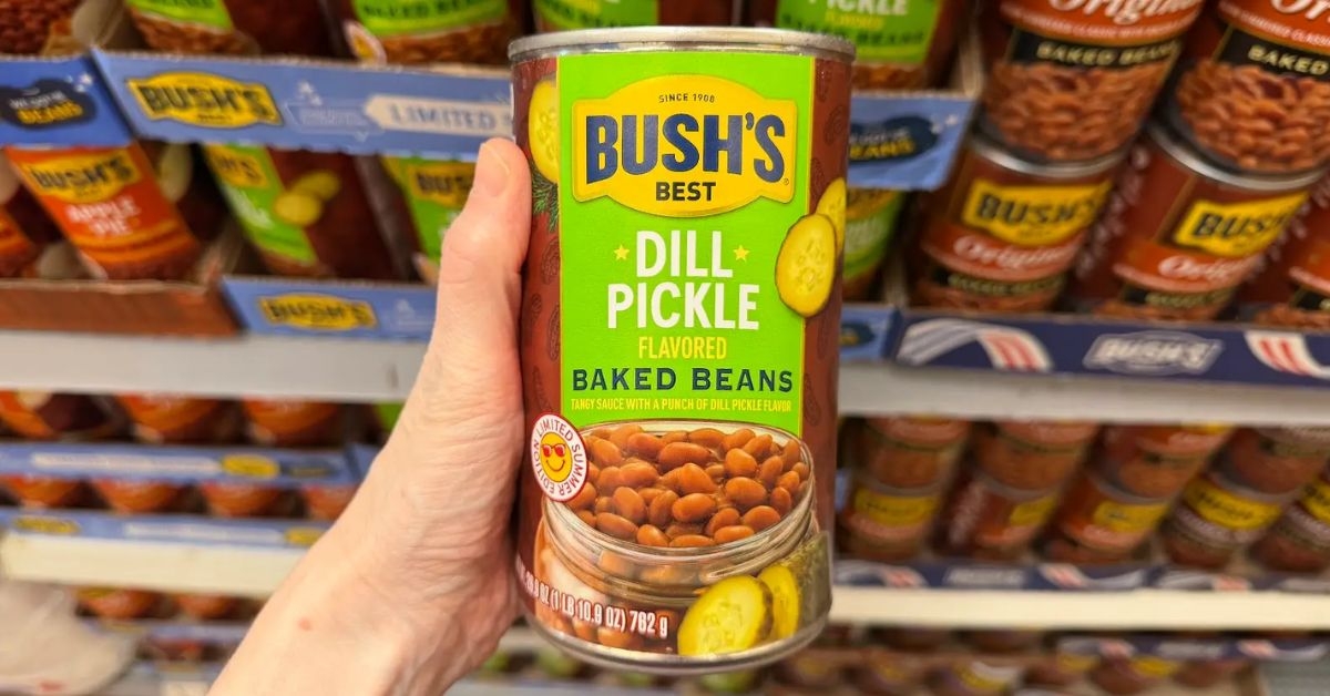 dill pickle baked beans