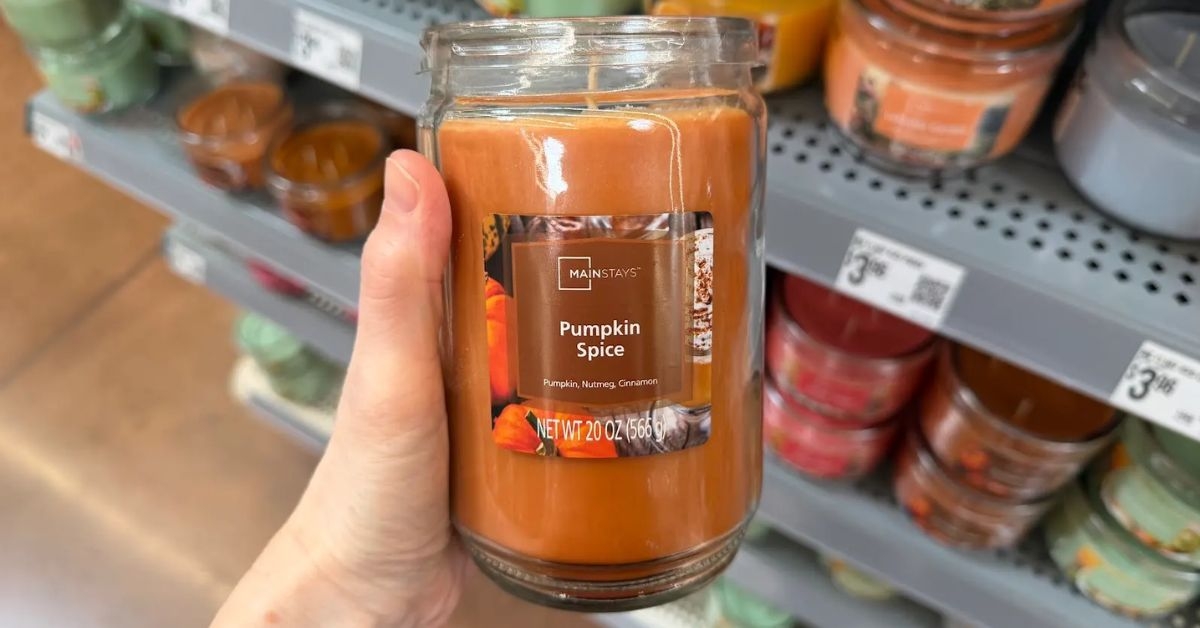 pumpkin spice candle