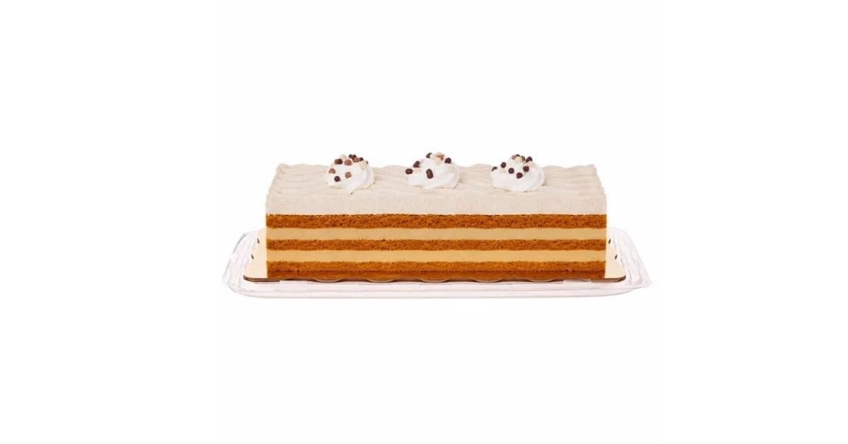 pumpkin spice latte bar cake