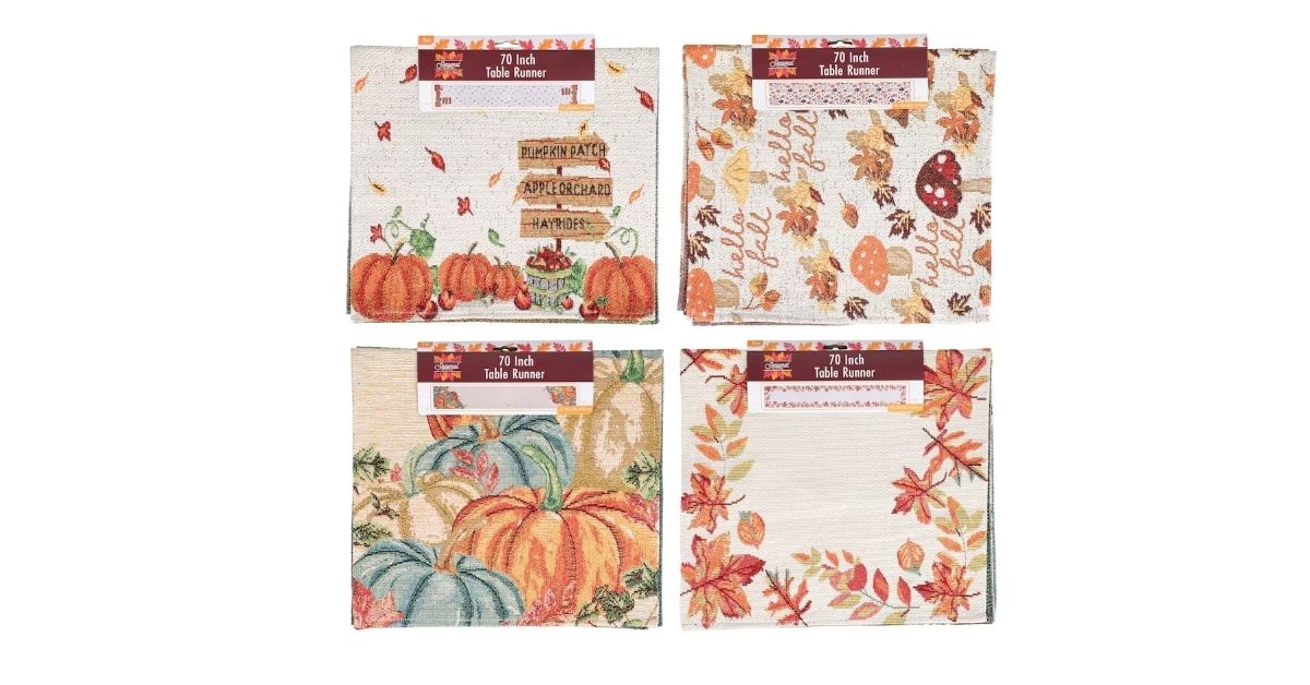 harvest table runner