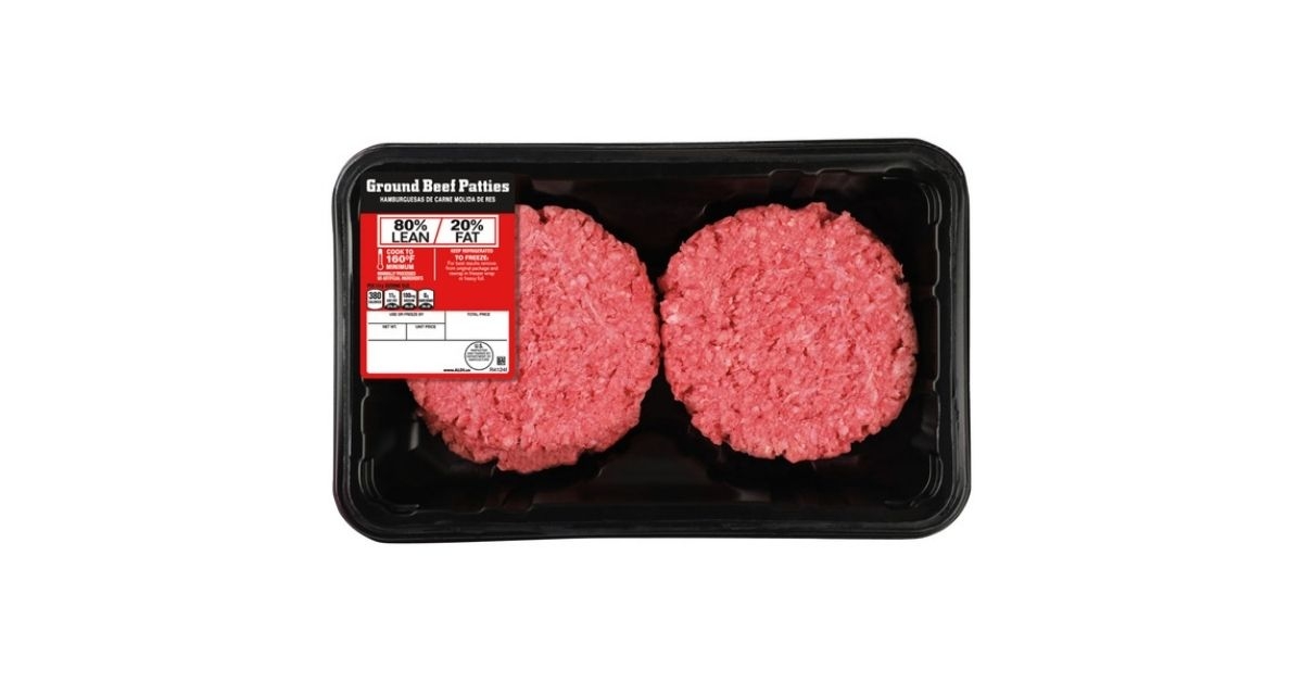 usda 80 lean ground beef patties