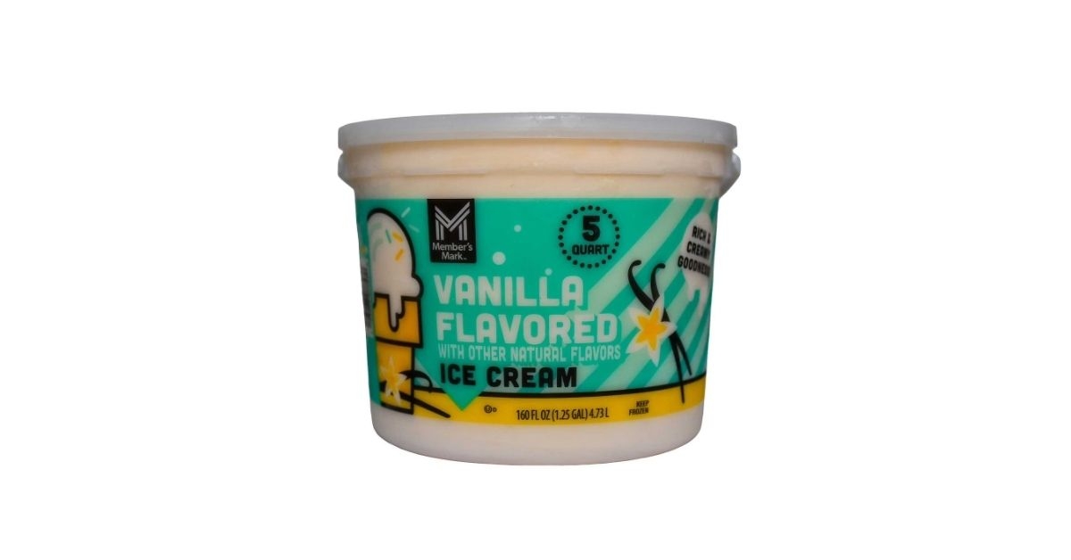 vanilla ice cream