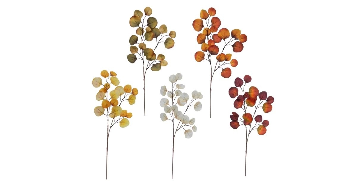 artificial eucalyptus stem branches