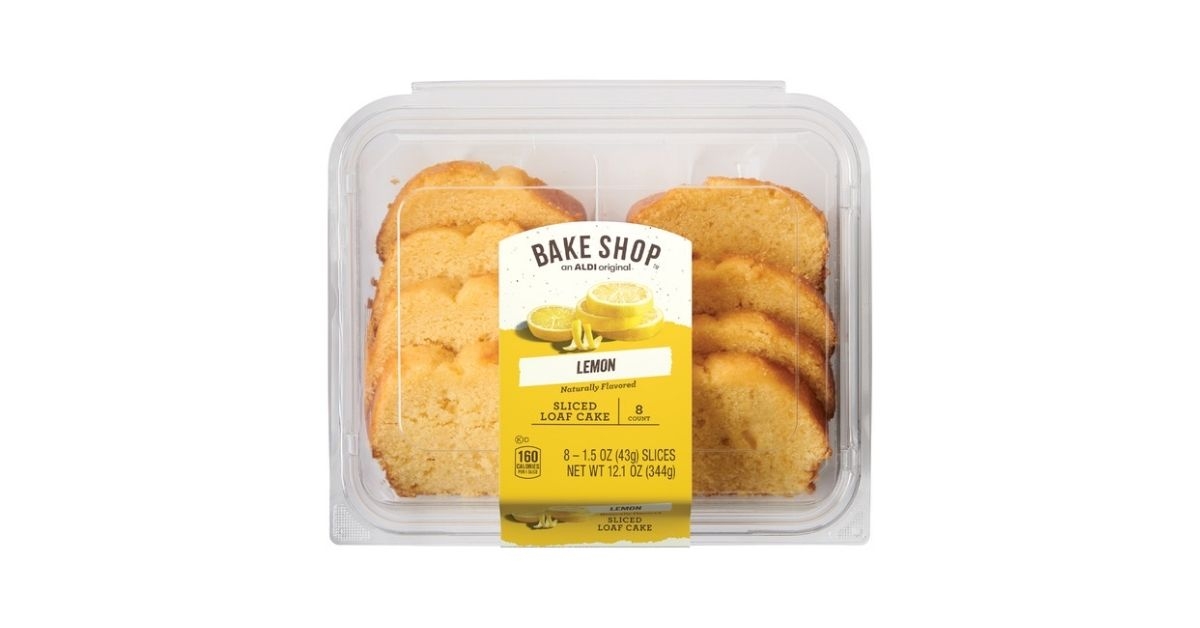 lemon sliced loaf cake