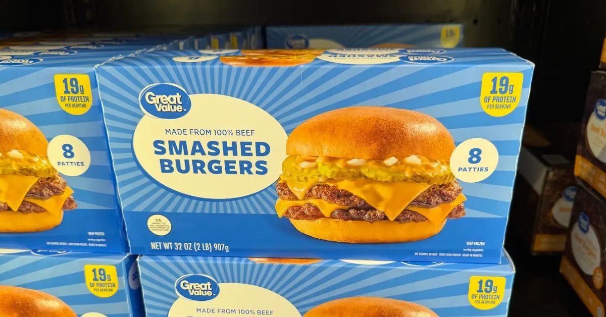 great value smashed burgers