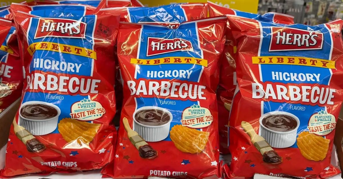 herrs liberty hickory barbecue potato chips