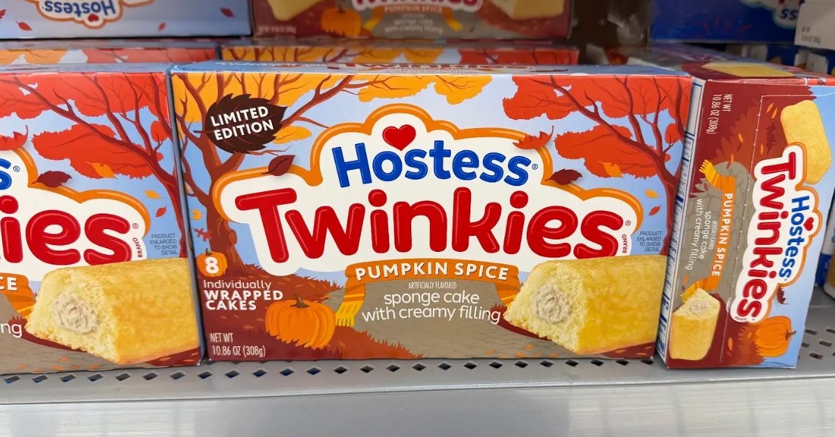 hostess pumpkin spice twinkies