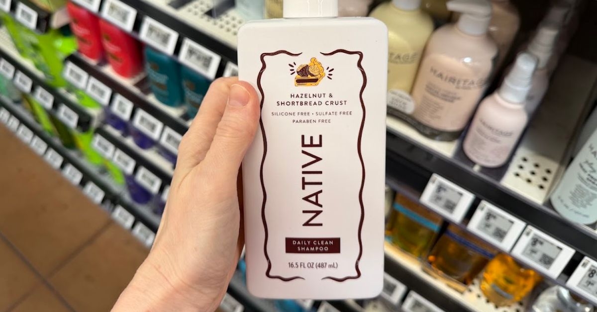 native hazelnut shortbread daily clean shampoo
