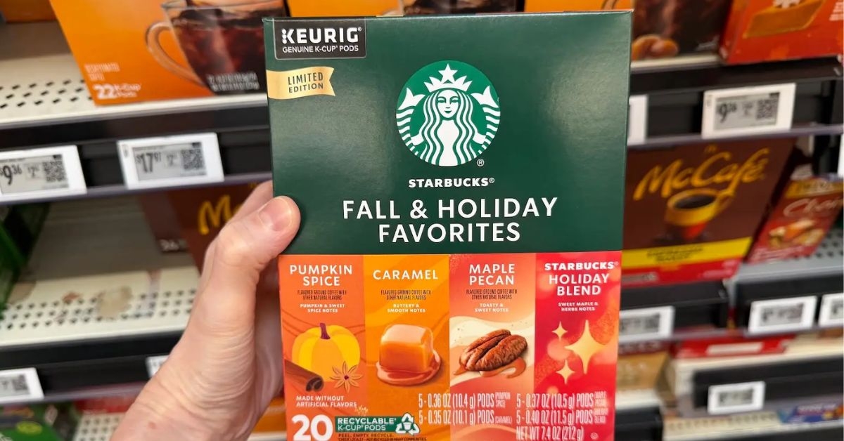 fall holiday favorites k-cups