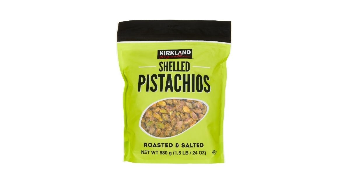 salted shelled pistachios