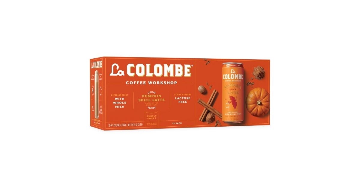 la colombe pumpkin spice latte