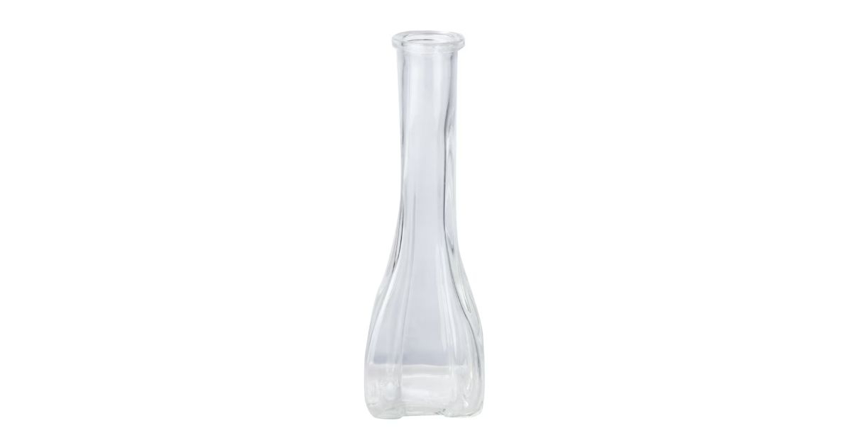 ribbed bud vases