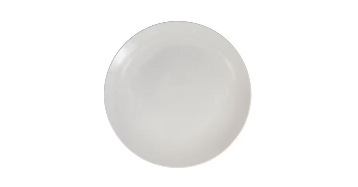 solid glaze dinner plate