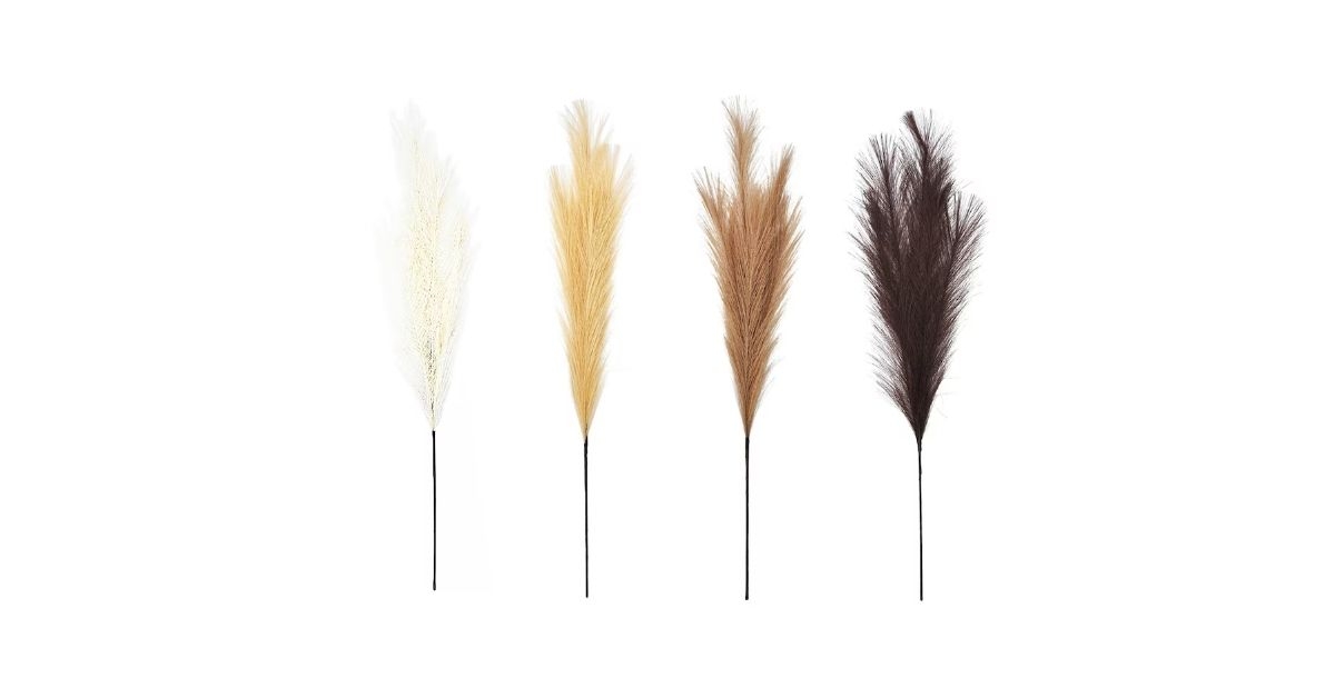 floral garden pampas artificial bush