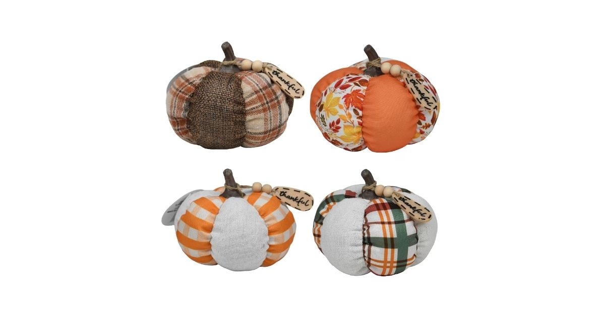 plush pumpkin