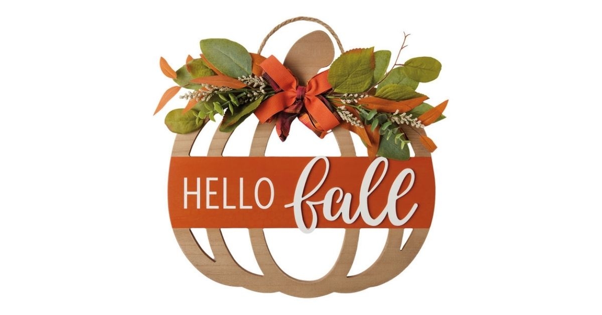 circle sign hello fall