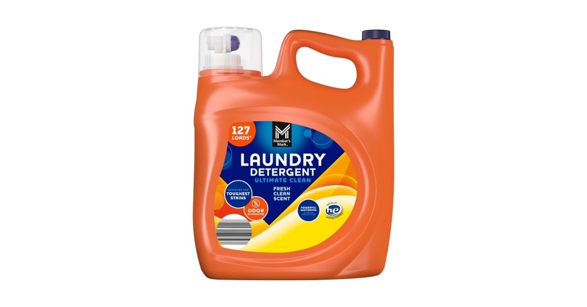 liquid laundry detergent