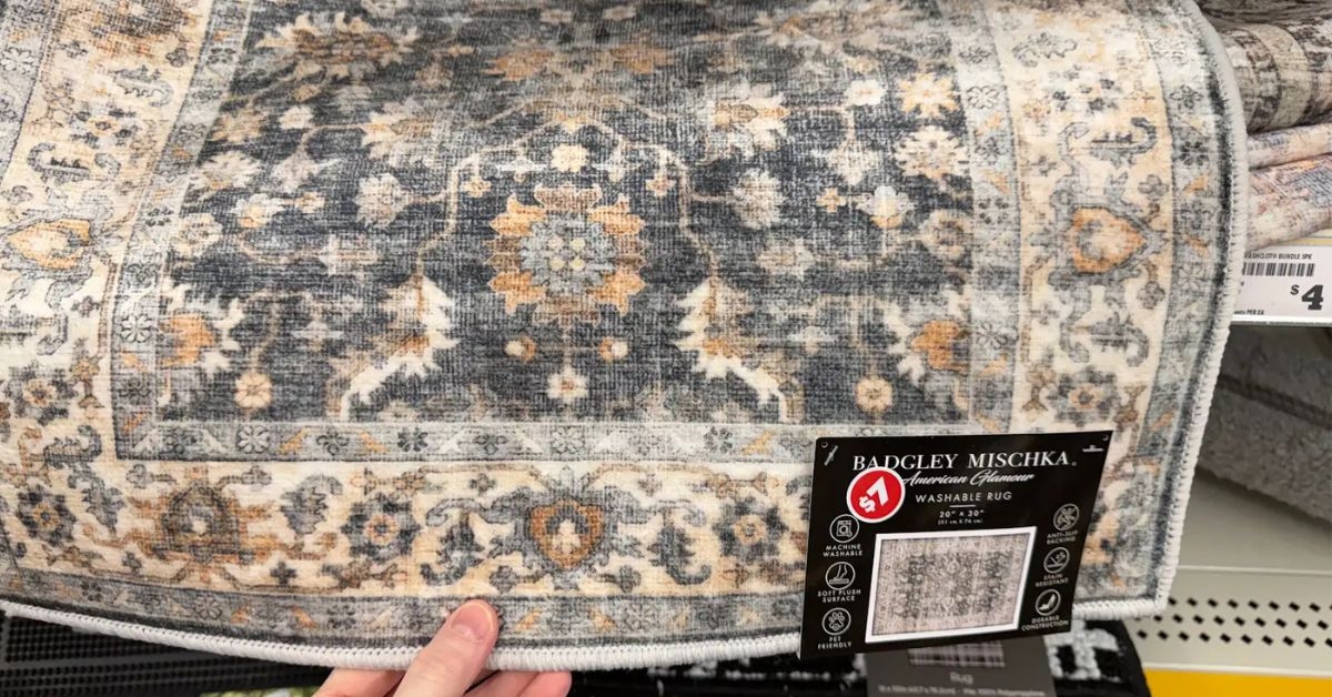 dollar tree badgley mischka rug
