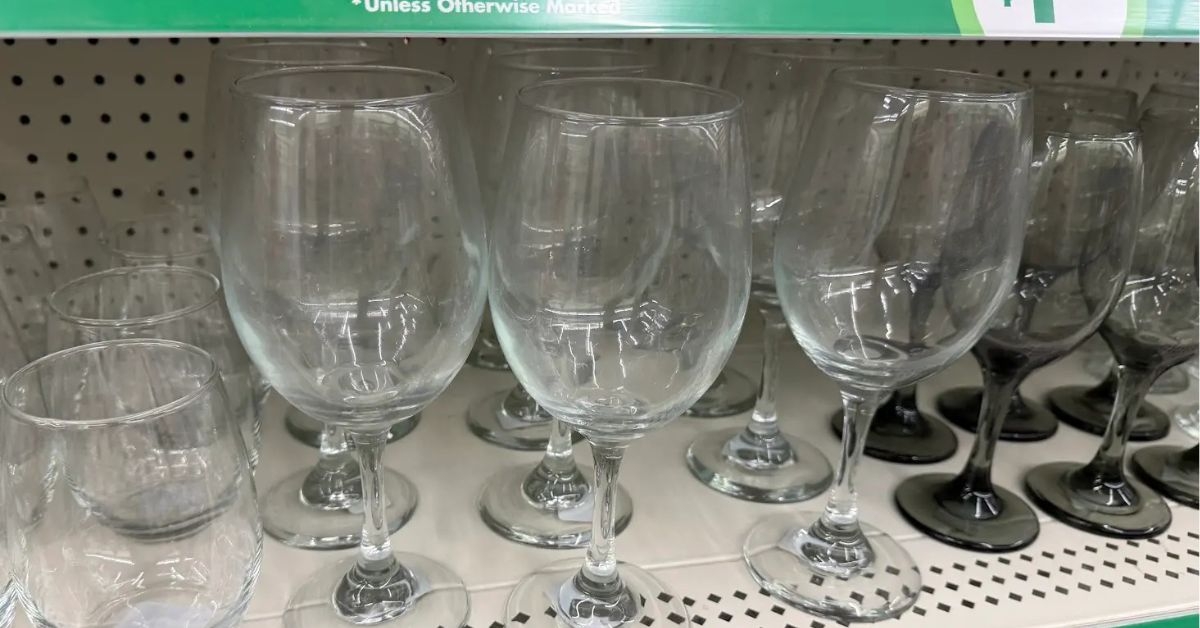 dollar tree wine glasses
