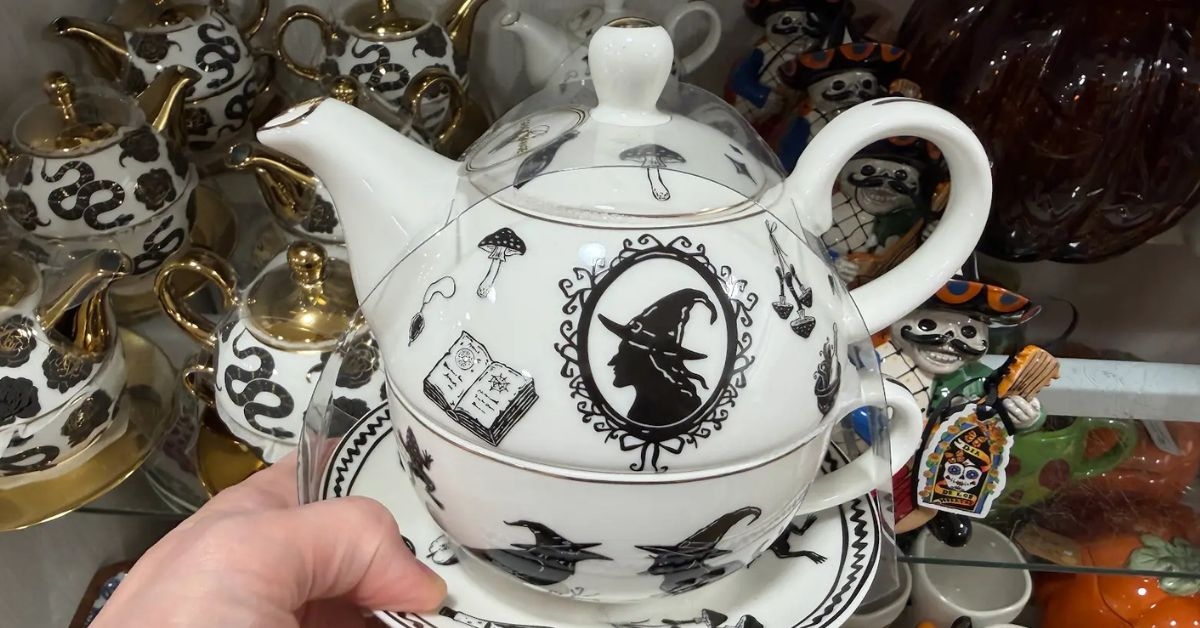 tea pot and saucer