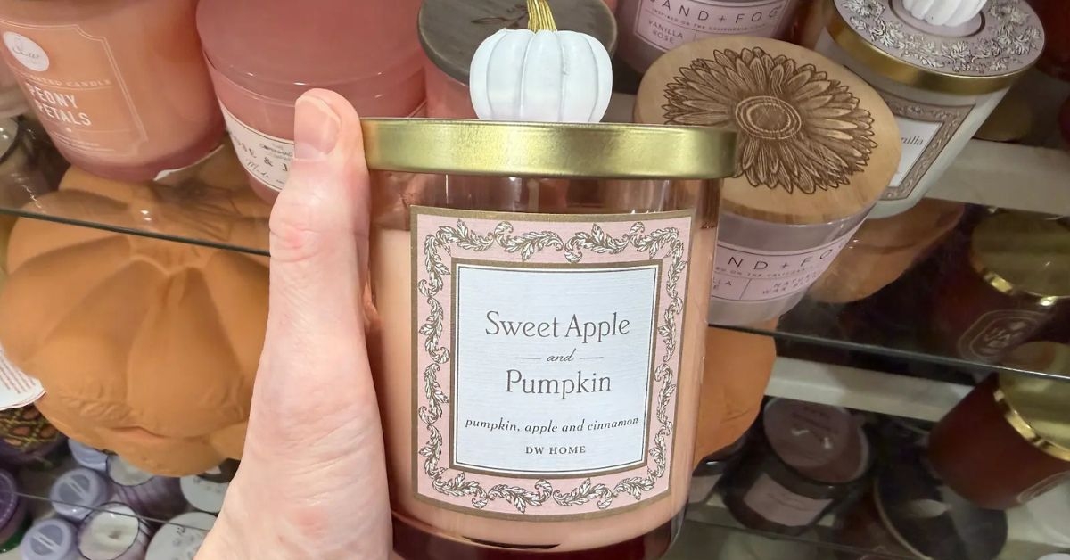 pumpkin candle