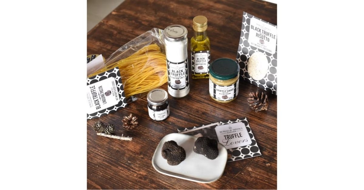 borgo de medici luxury truffle tray set
