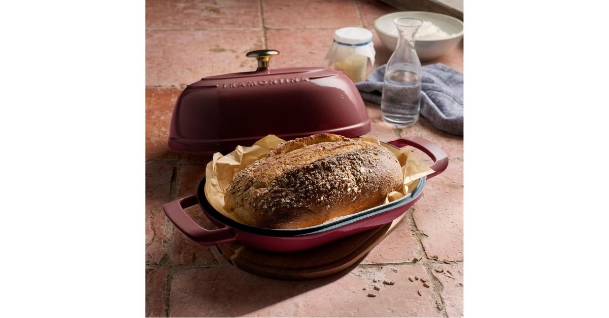 cast-iron bread load oven
