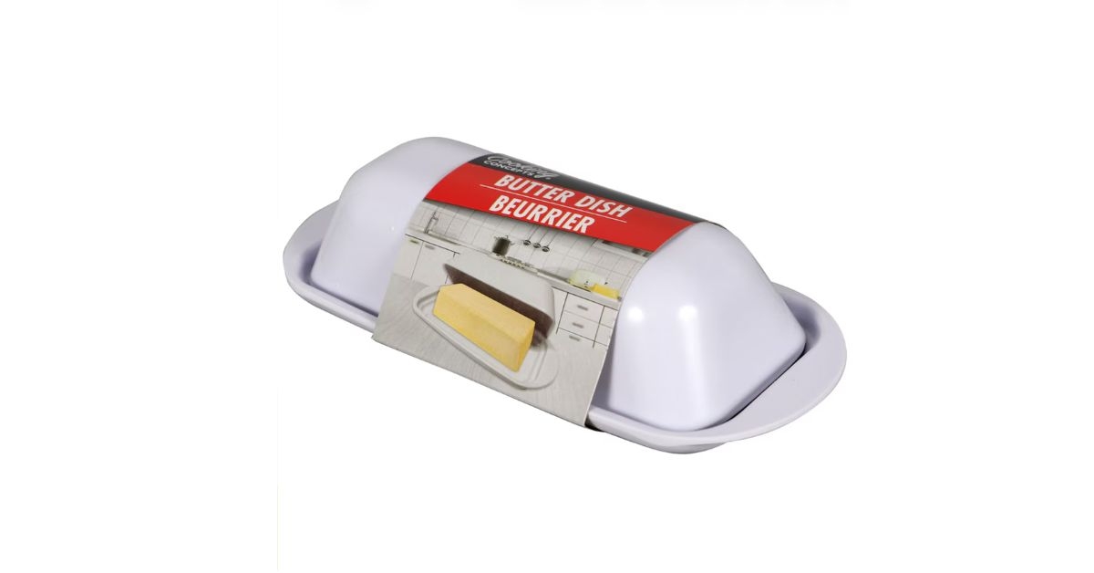 Cooking Concepts White Melamine Butter Dishes
