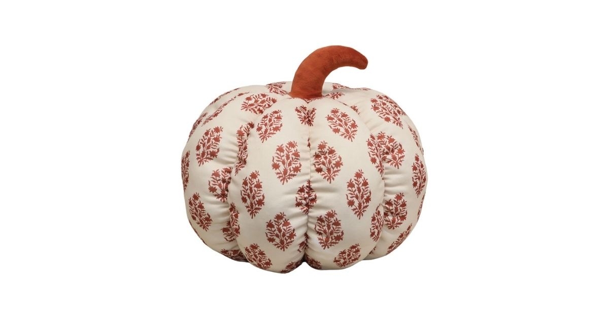 jumbo pumpkin cushion