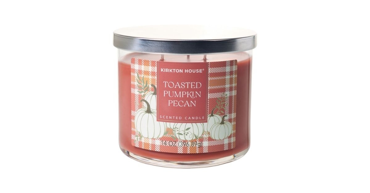 toasted pumpkin pecan wick candle