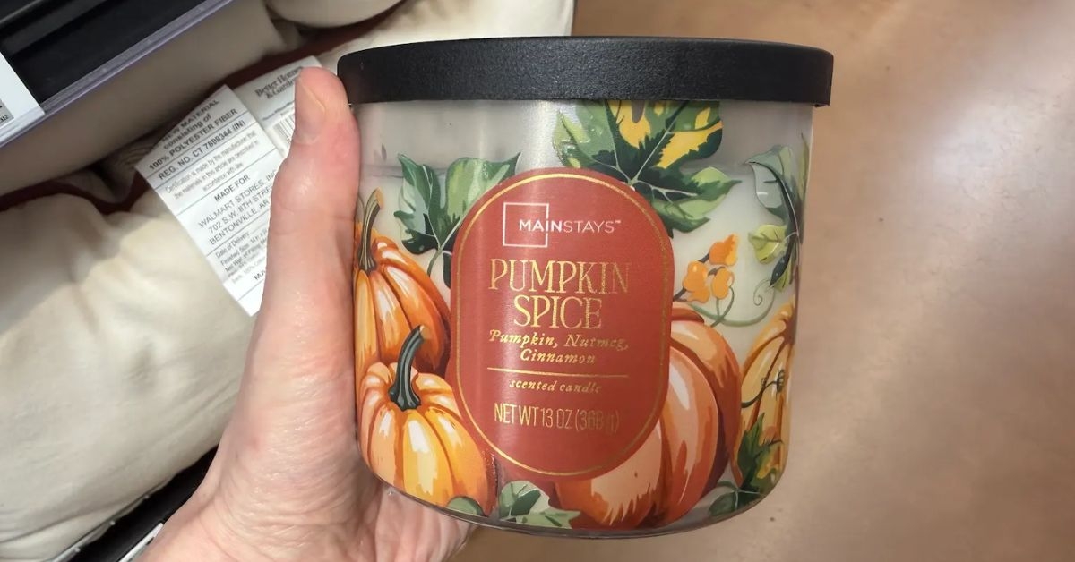 pumpkin spice candle
