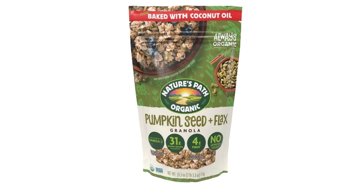 organic pumpkin seed flax granola