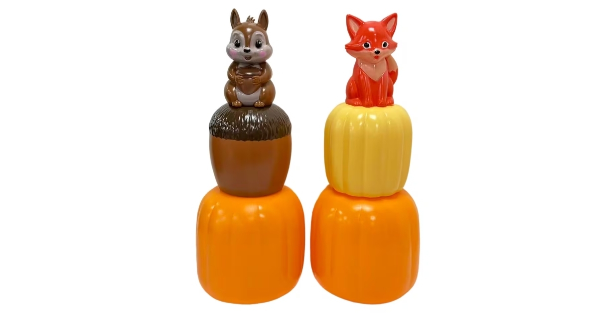 stackable pumpkin decor