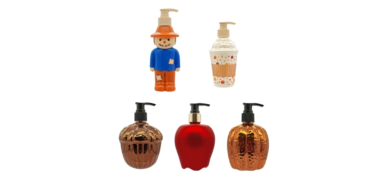 harvest theme hand soap dispenser