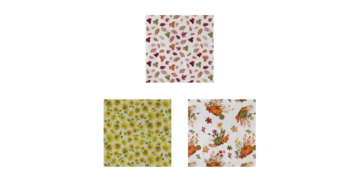 harvest themed tablecloth