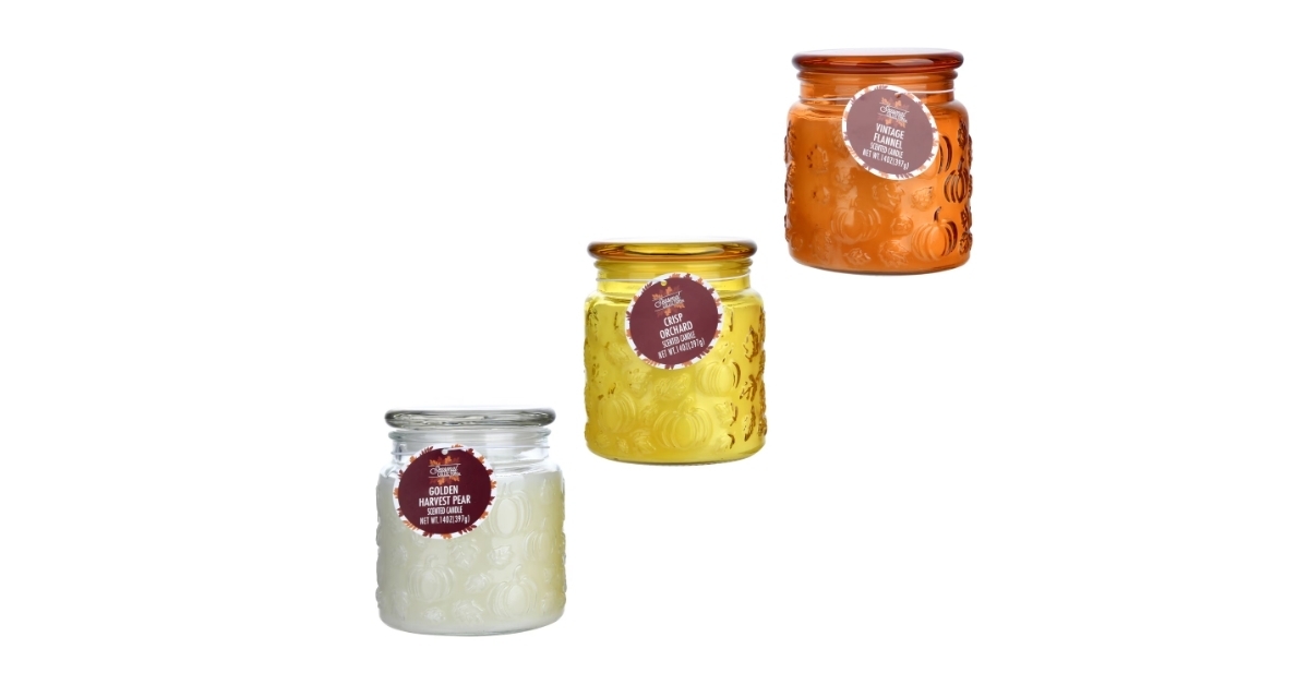 scented candle jar